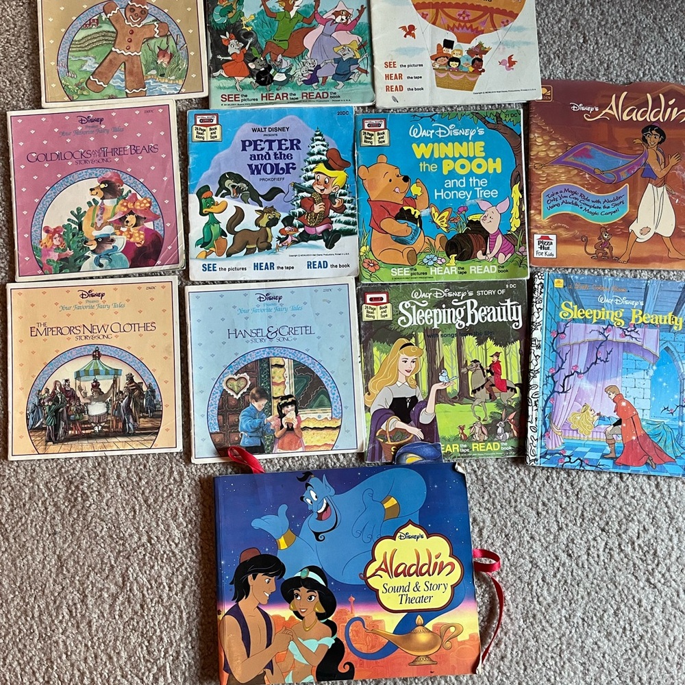 Disney Storybook Set with Vibrant Covers